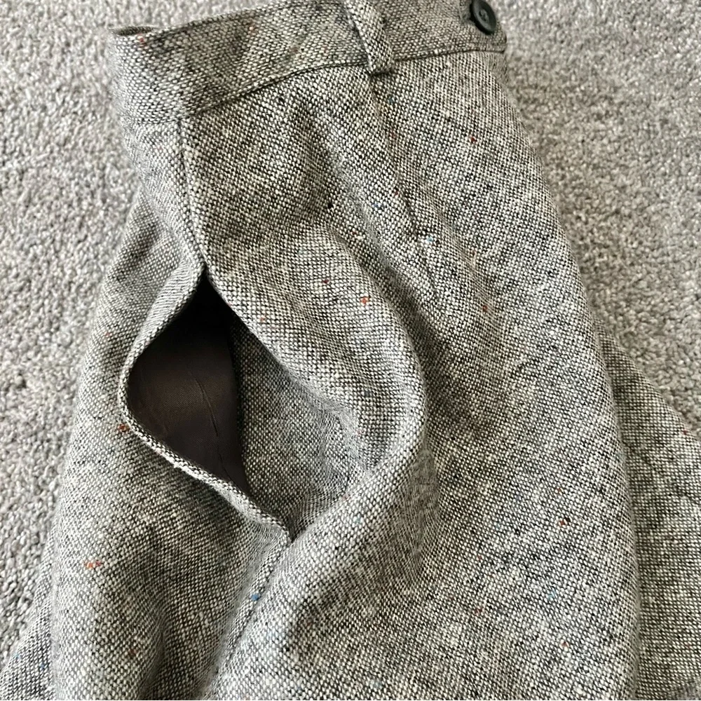 Vintage Gray Midi Skirt - Picture 6 of 7